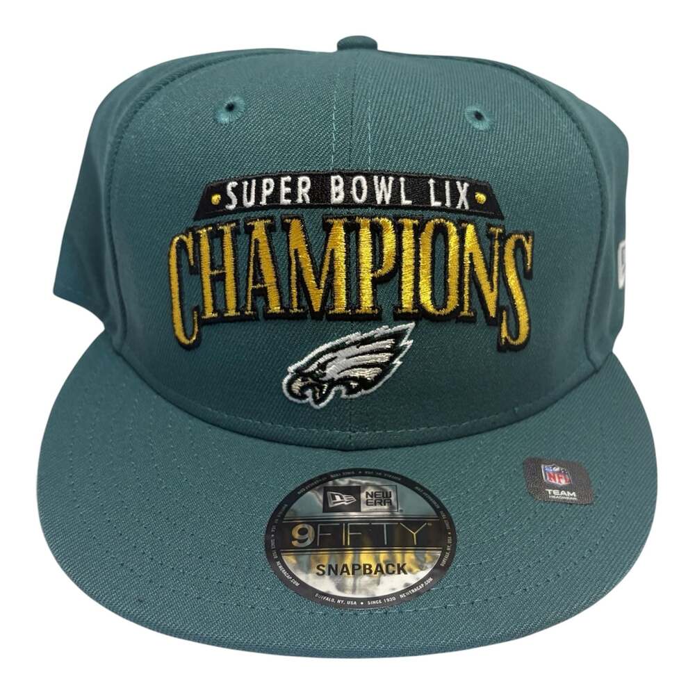New Era Philadelphia Eagles Super Bowl LIX Champions 9FIFTY Snapback Hat